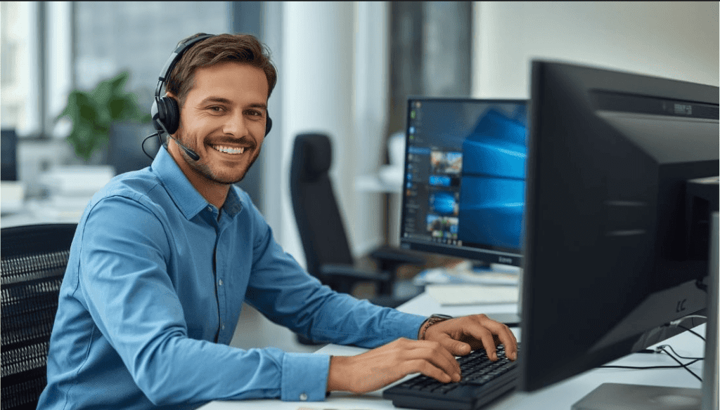 ITsoft IT support technician helping Oklahoma City businesses