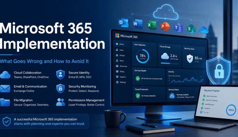 Microsoft 365 Implementation: What Goes Wrong and How to Avoid It
