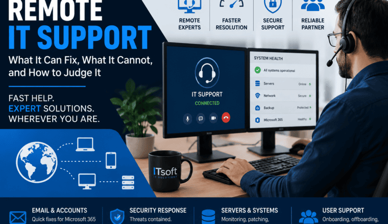 Remote IT Support: What It Can Fix, What It Cannot, and How to Judge It