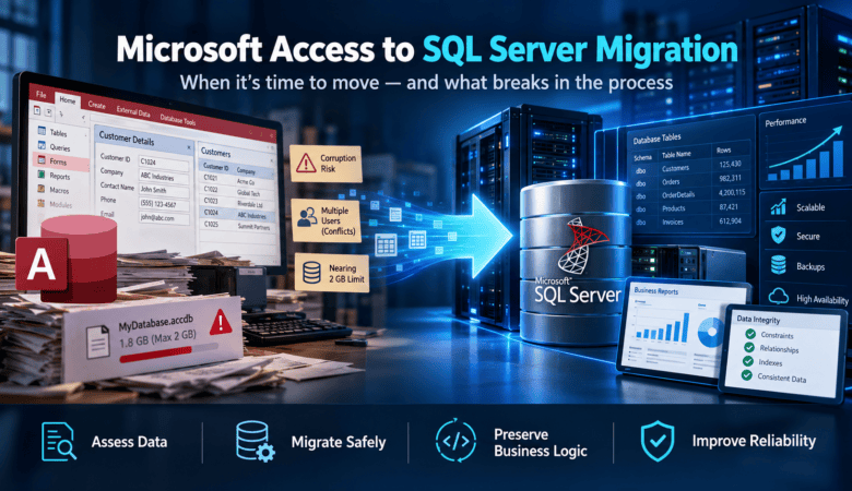 Microsoft Access to SQL Server: How to Tell When It Is Time, and What Breaks When You Move